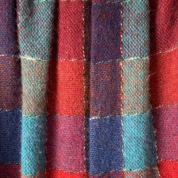 Vintage Item-Eyes Plaid Midi Skirt - Picture 8 of 14